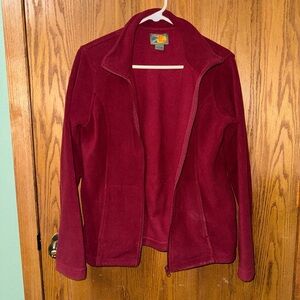Women's Bass Pro Red Fleece Jacket